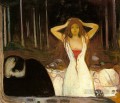 cenizas 1894 Edvard Munch Expresionismo